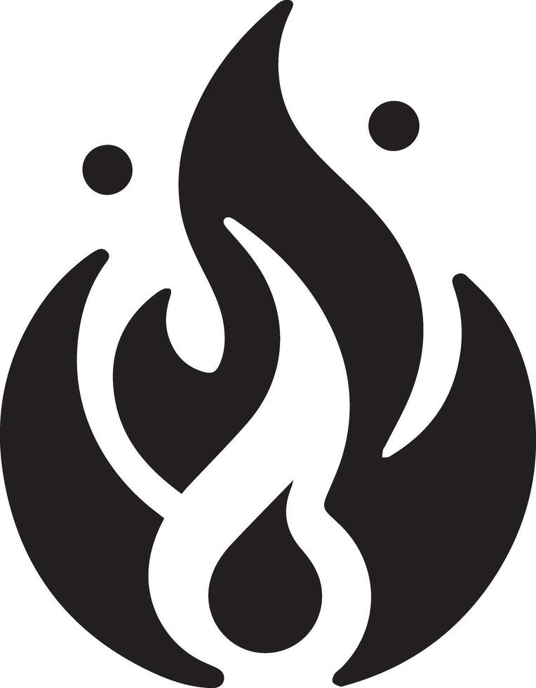 Fire Flame Icon art illustration 22 vector