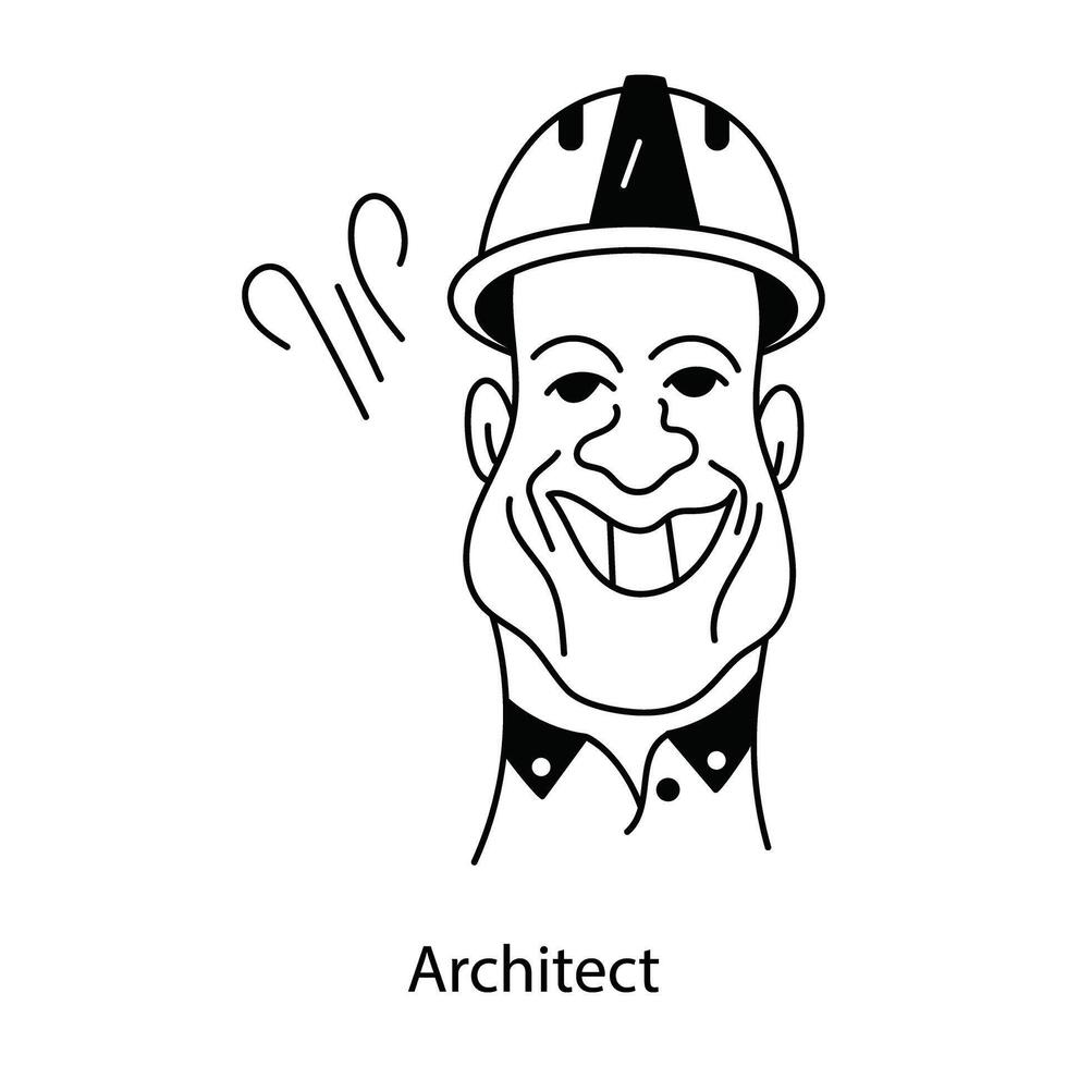 Trendy Architect Concepts vector