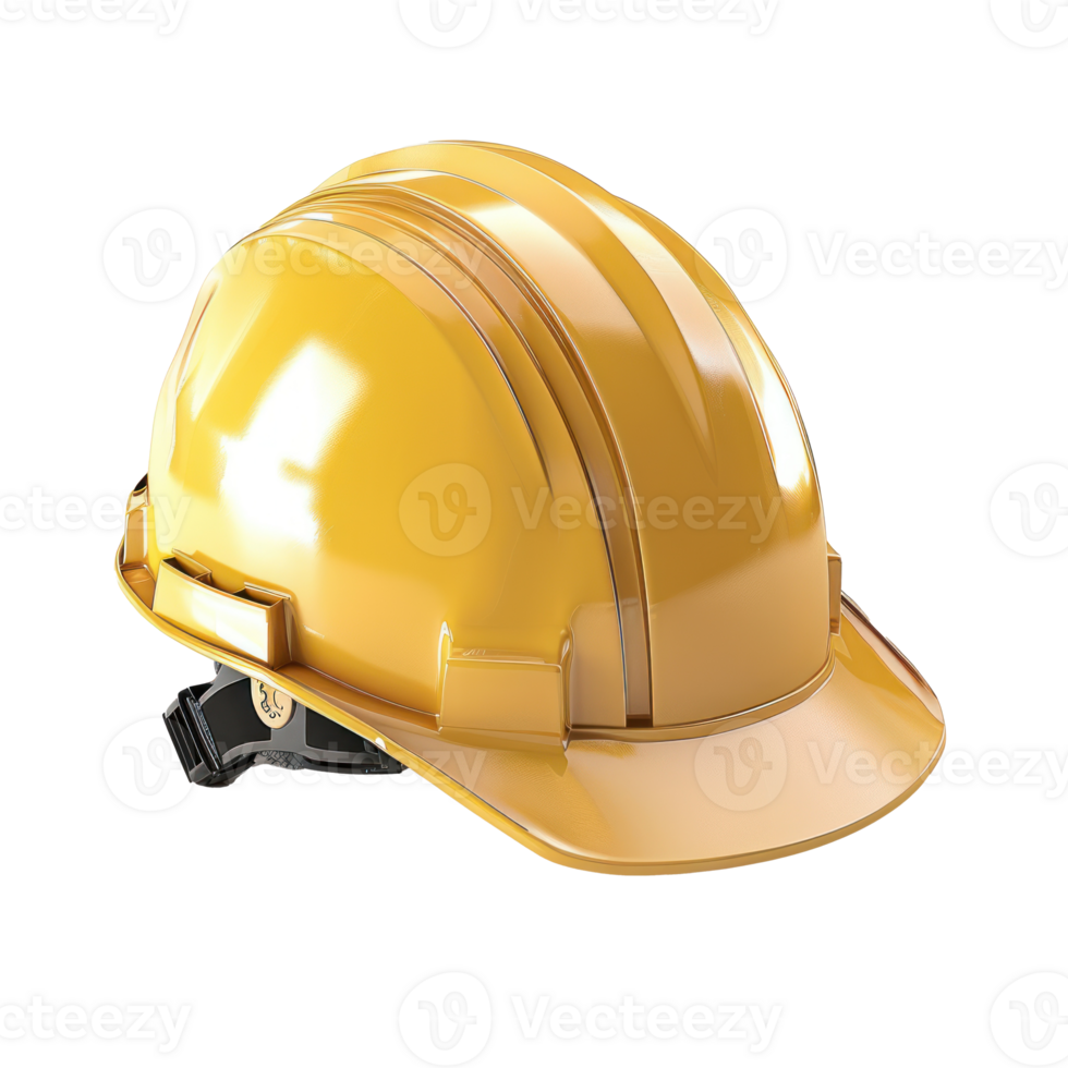 3d Illustration von Konstruktion Helm isoliert auf transparent Hintergrund png