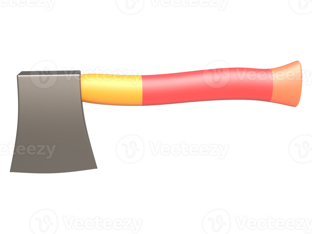 Realistic 3D Bricklayer's Hatchet Rendering png