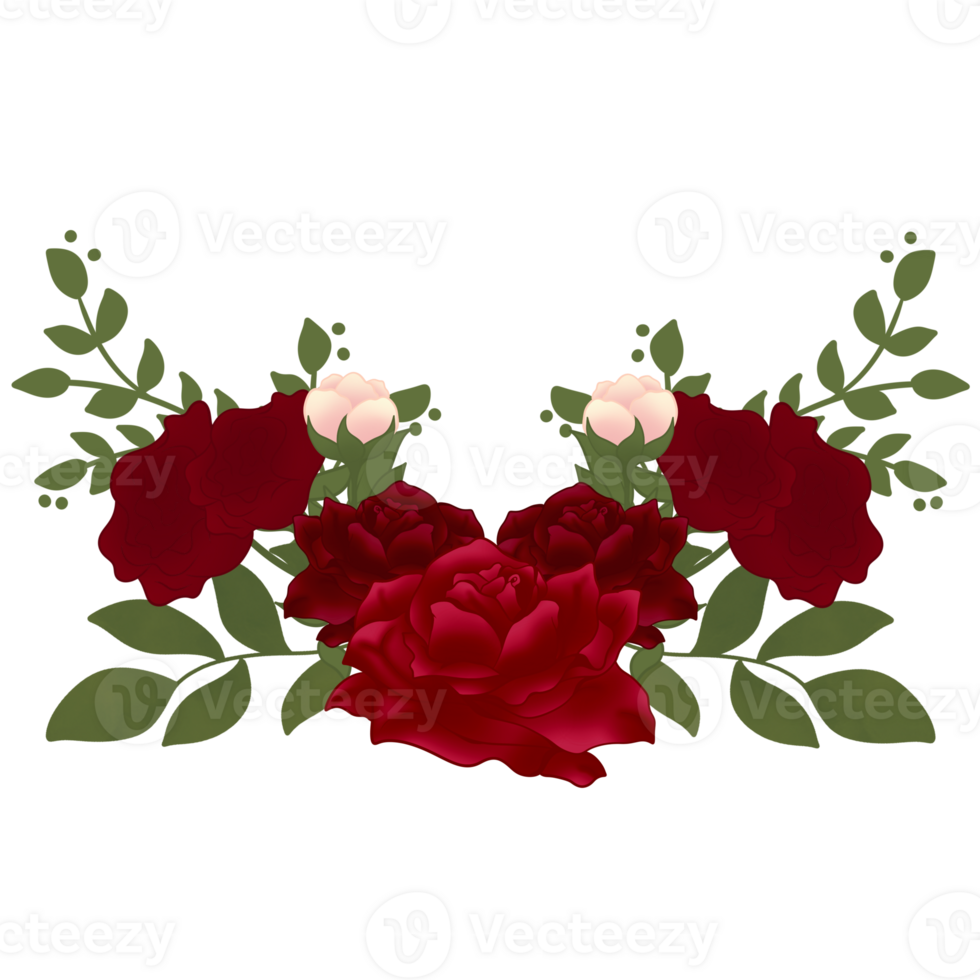 Beautiful flower bouquet png