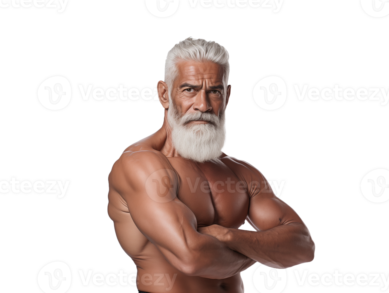 muscular Senior cidadão Velhote indiano homem png