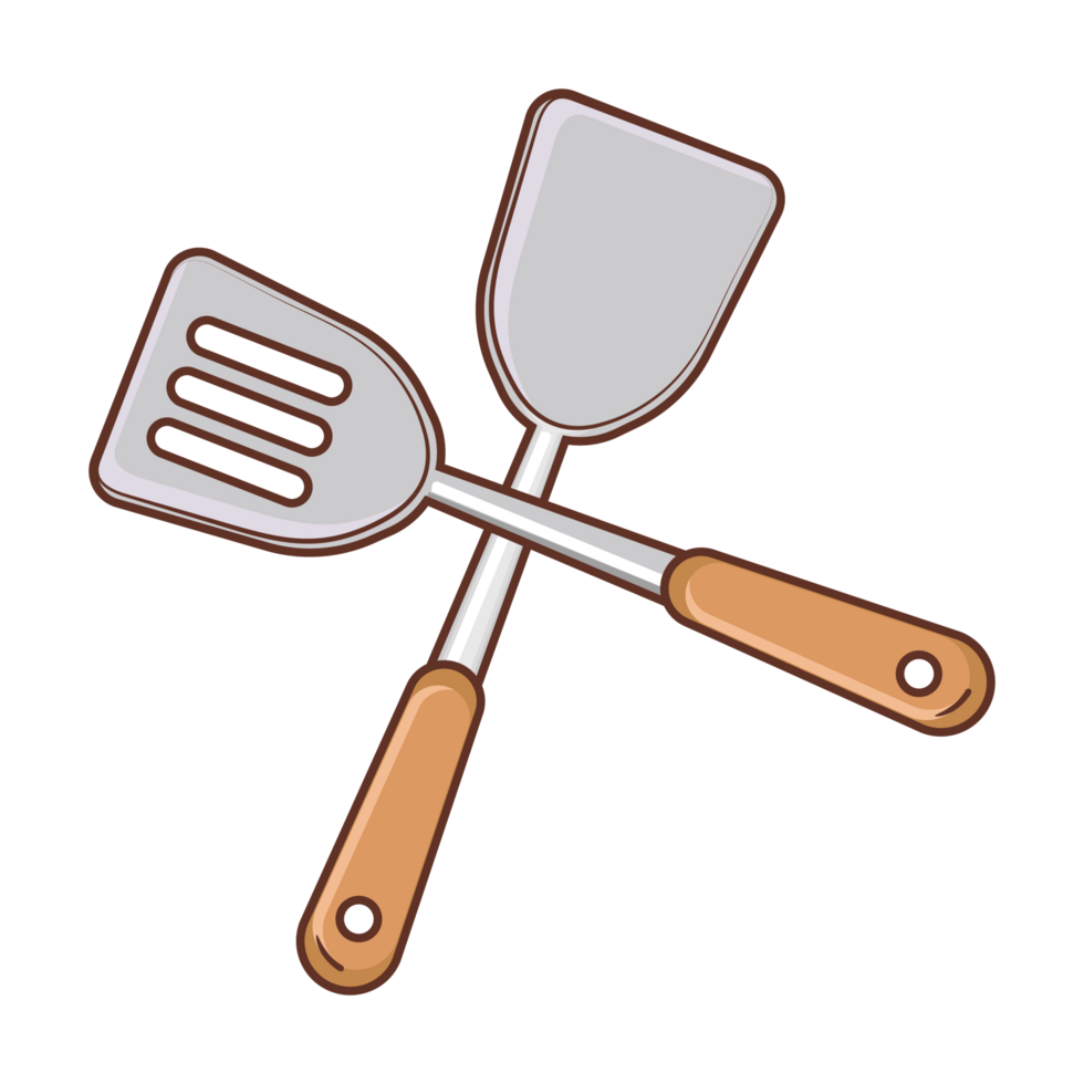 Spatula Set for Fry png