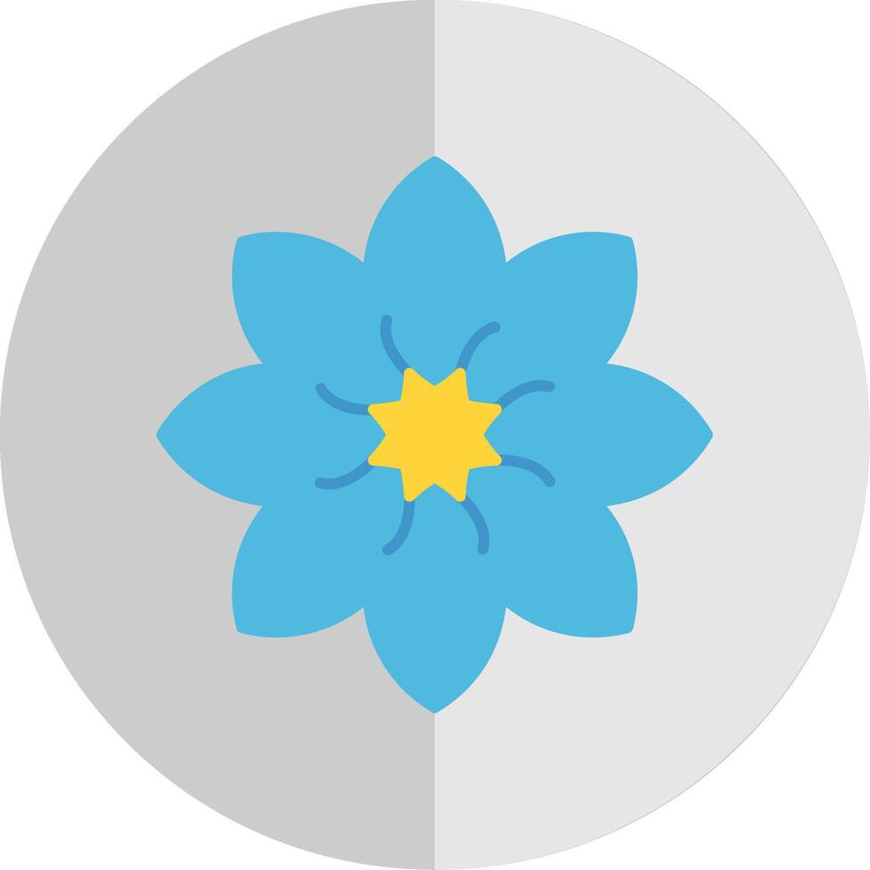 Amaryllis Flat Scale Icon vector