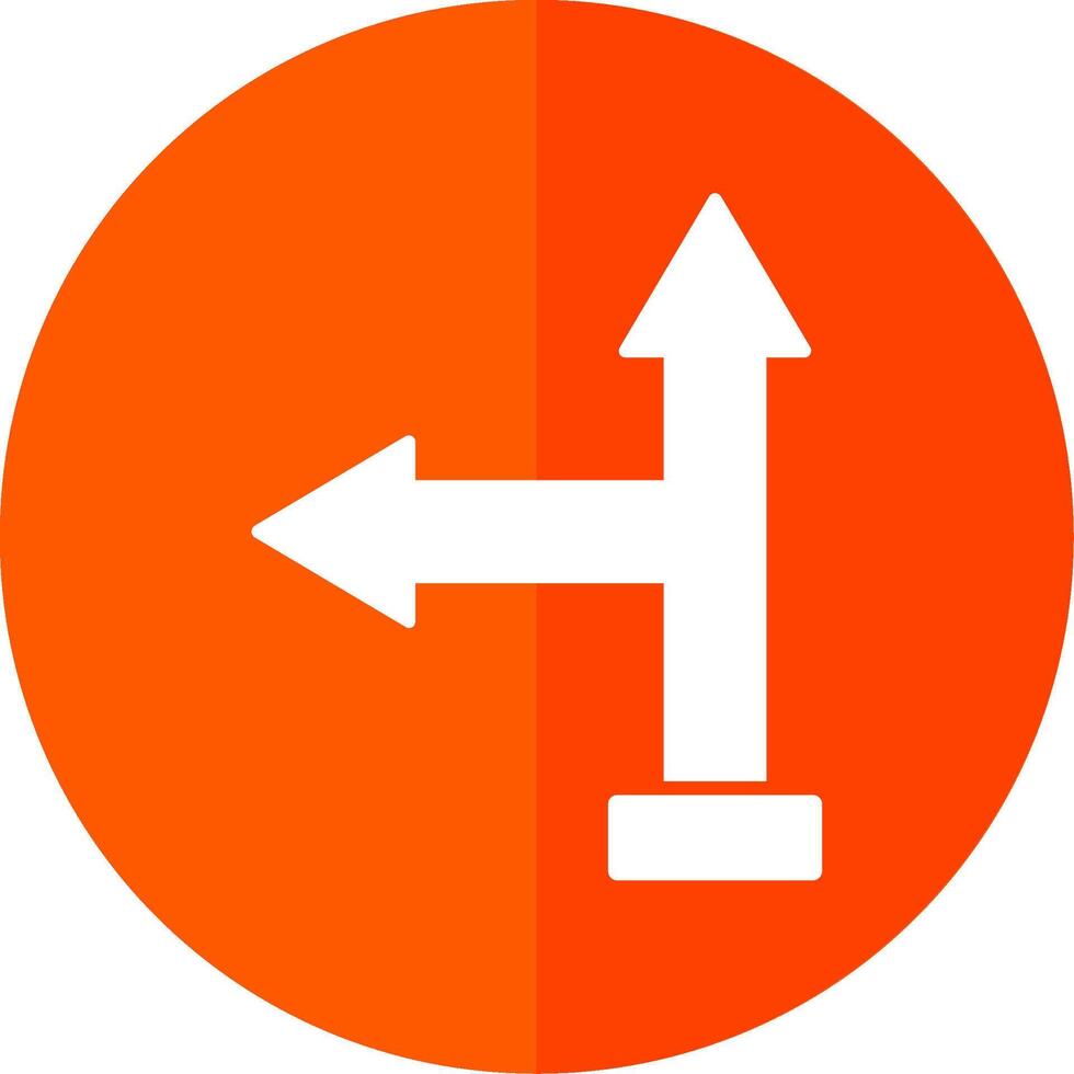 Go Left Glyph Red Circle Icon 42981804 Vector Art at Vecteezy
