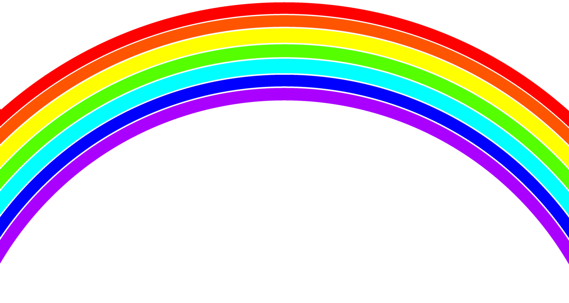 Colorful rainbow cartoon. Colorful background. png