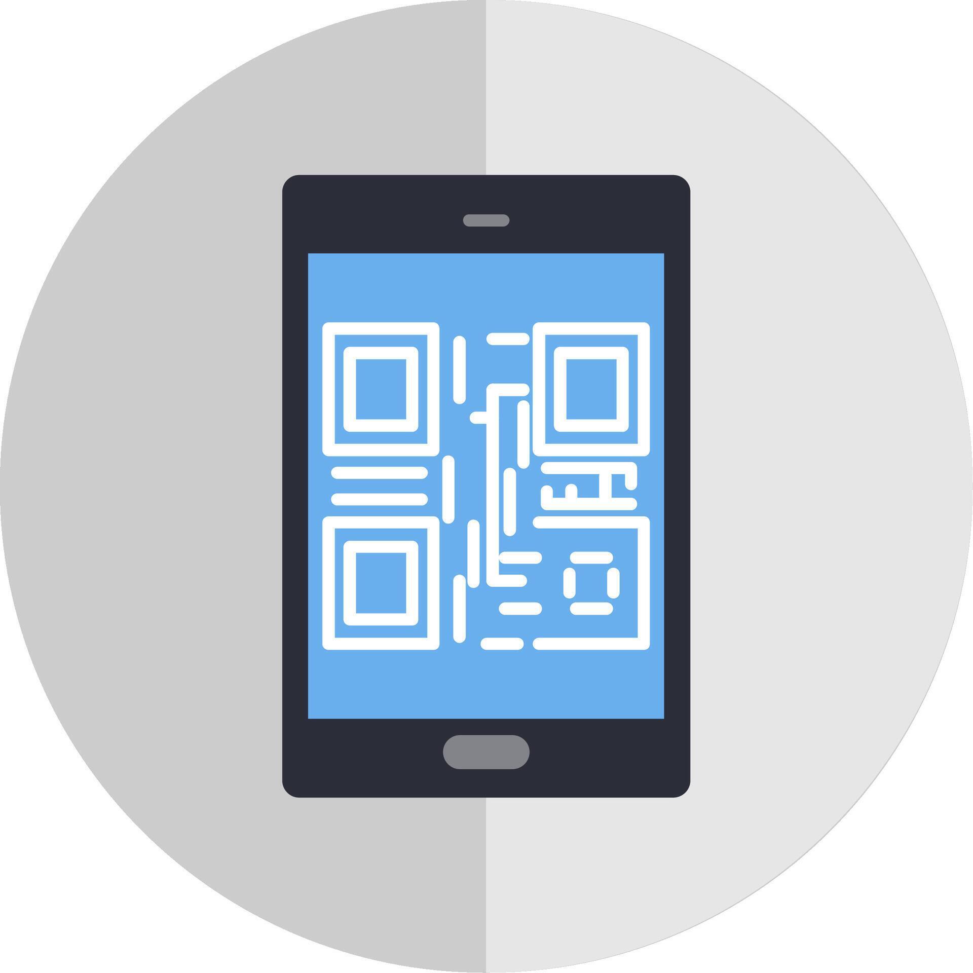 Qr Code Flat Scale Icon 42982426 Vector Art at Vecteezy