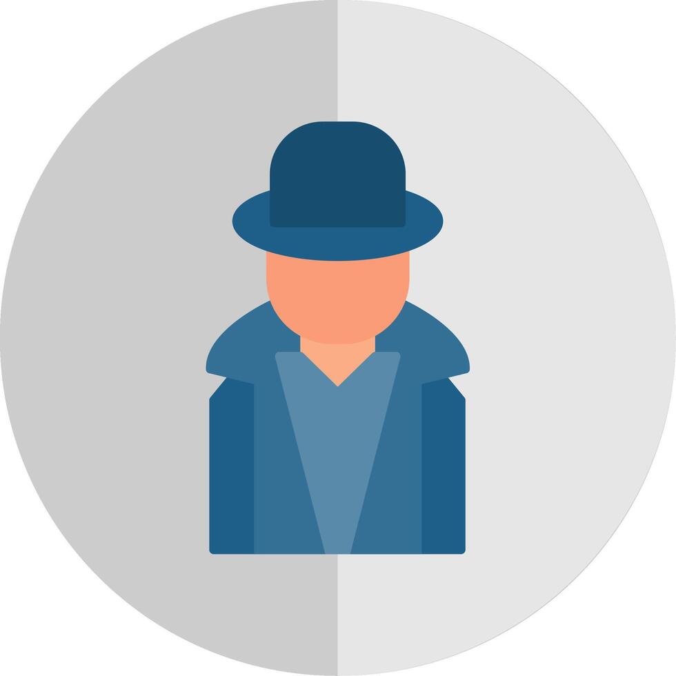 Hacker Flat Scale Icon vector