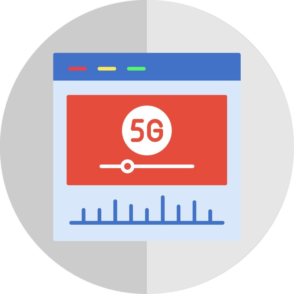Player Flat Scale Icon vector