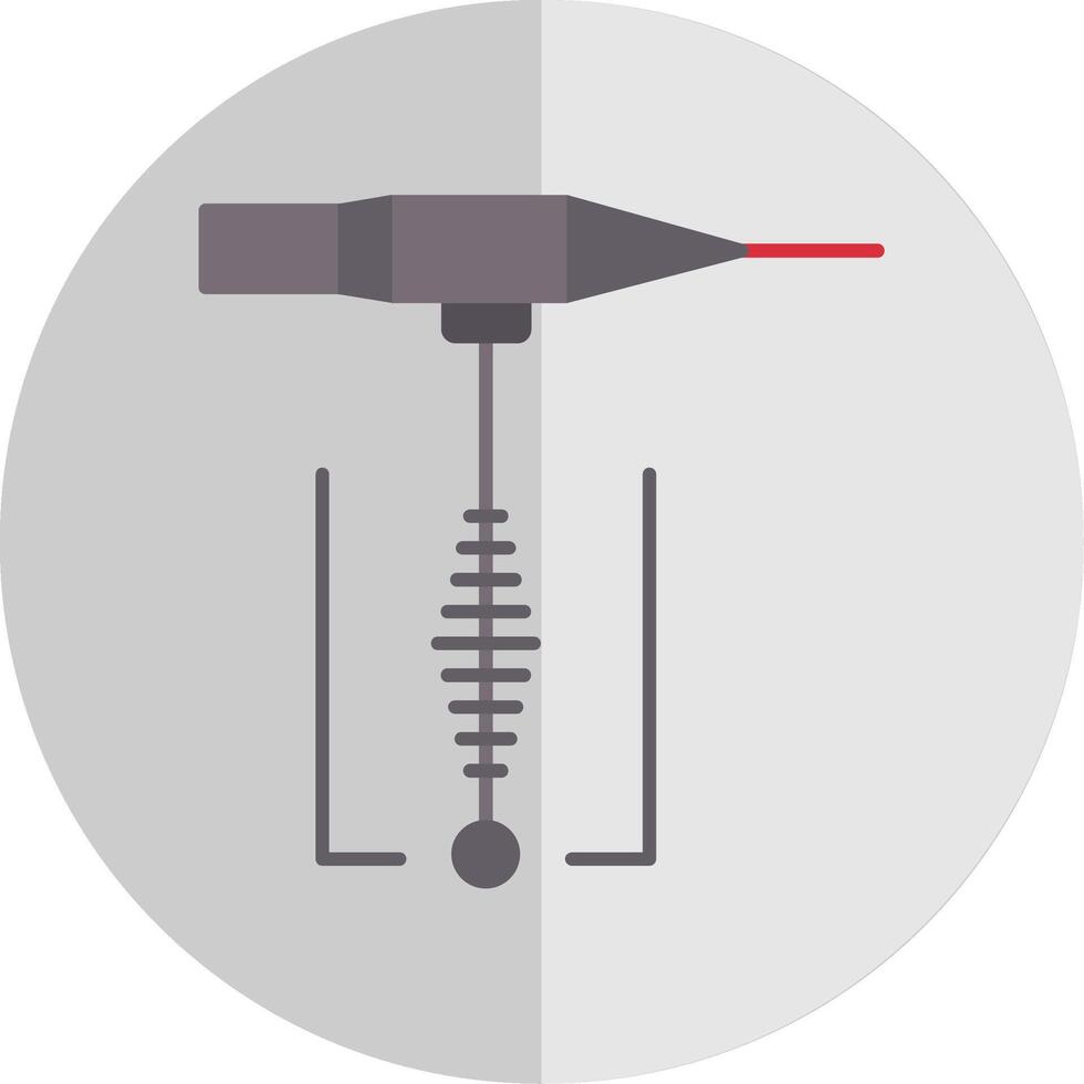 soldadura plano escala icono vector