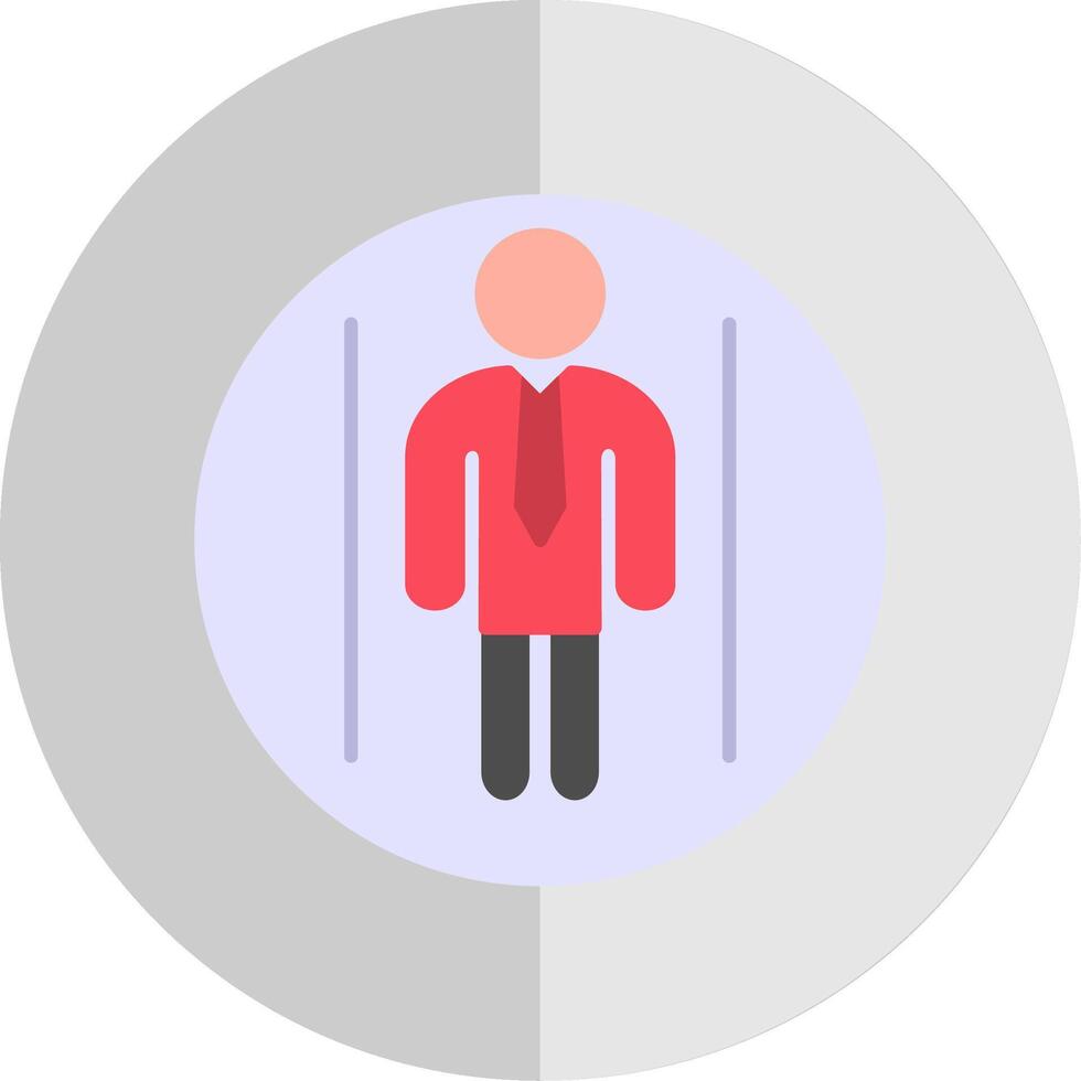 Business People Flat Scale Icon vector