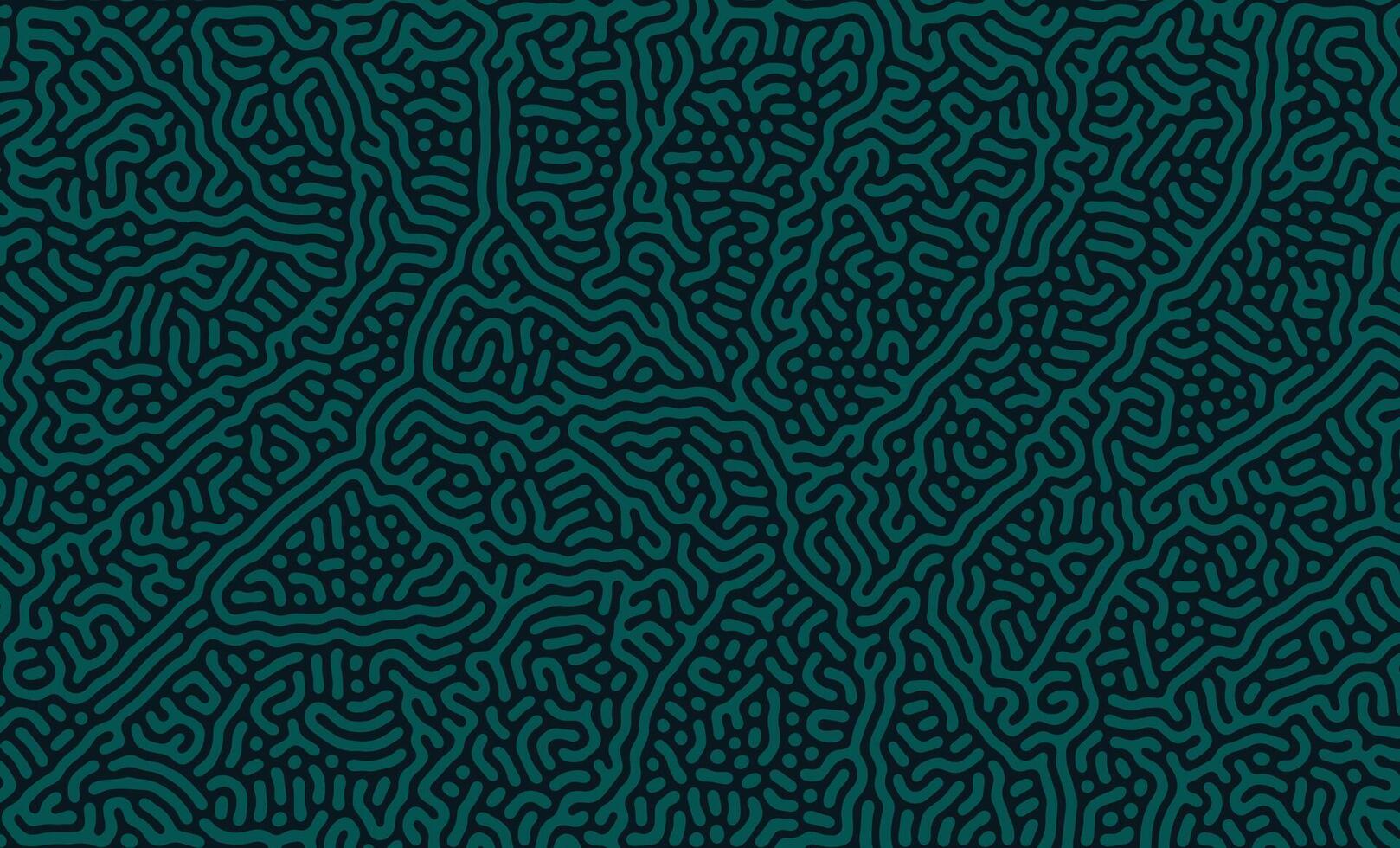 Blue Turing reaction diffusion pattern with abstract motion vector