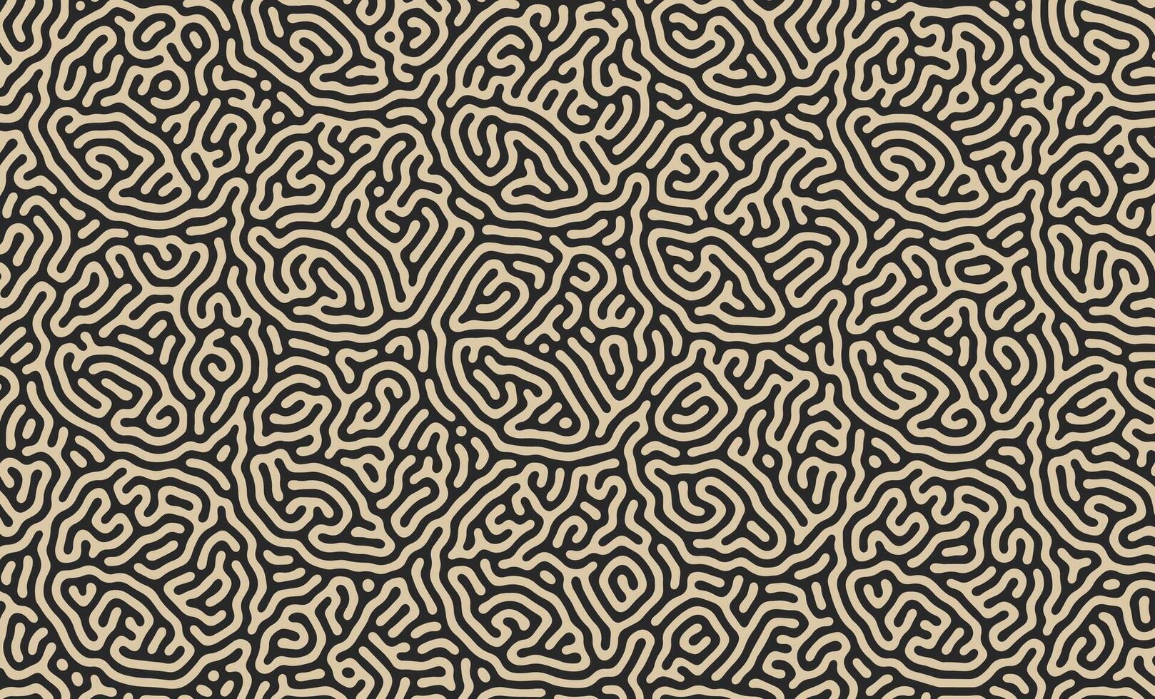 turing lines organic shape patterns background design vector