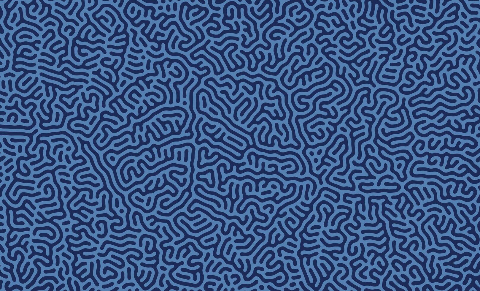 Blue Abstract Turing Pattern Background vector