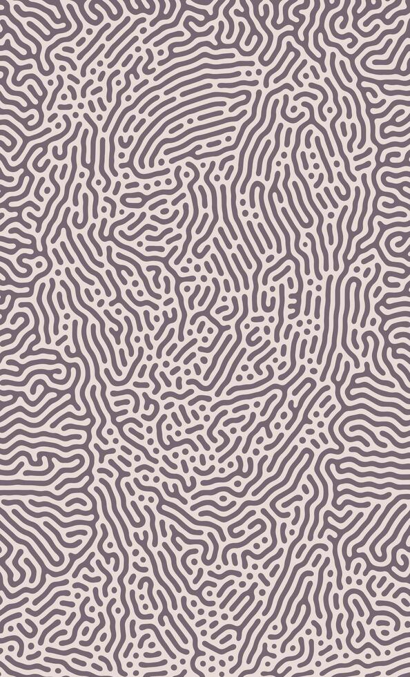 Brown Turing Pattern Background Wallpaper vector