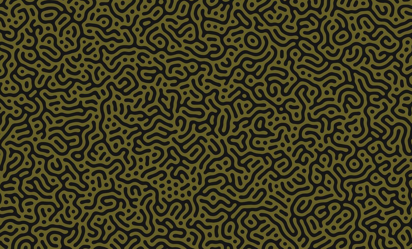 Army Green Abstract turing pattern. Nature texture. Ethnic wallpaper vector