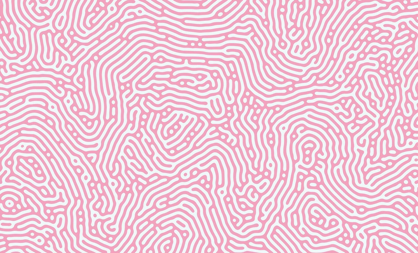 Pink Abstract turing pattern. Nature texture. Ethnic wallpaper vector