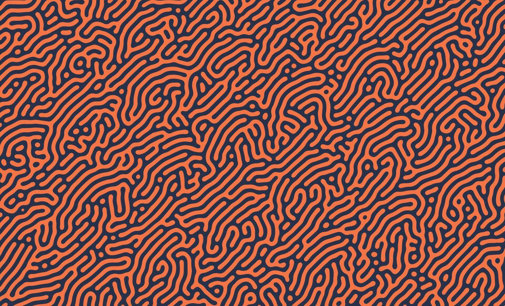 Simpe Orange Turing Pattern Background Wallpaper vector