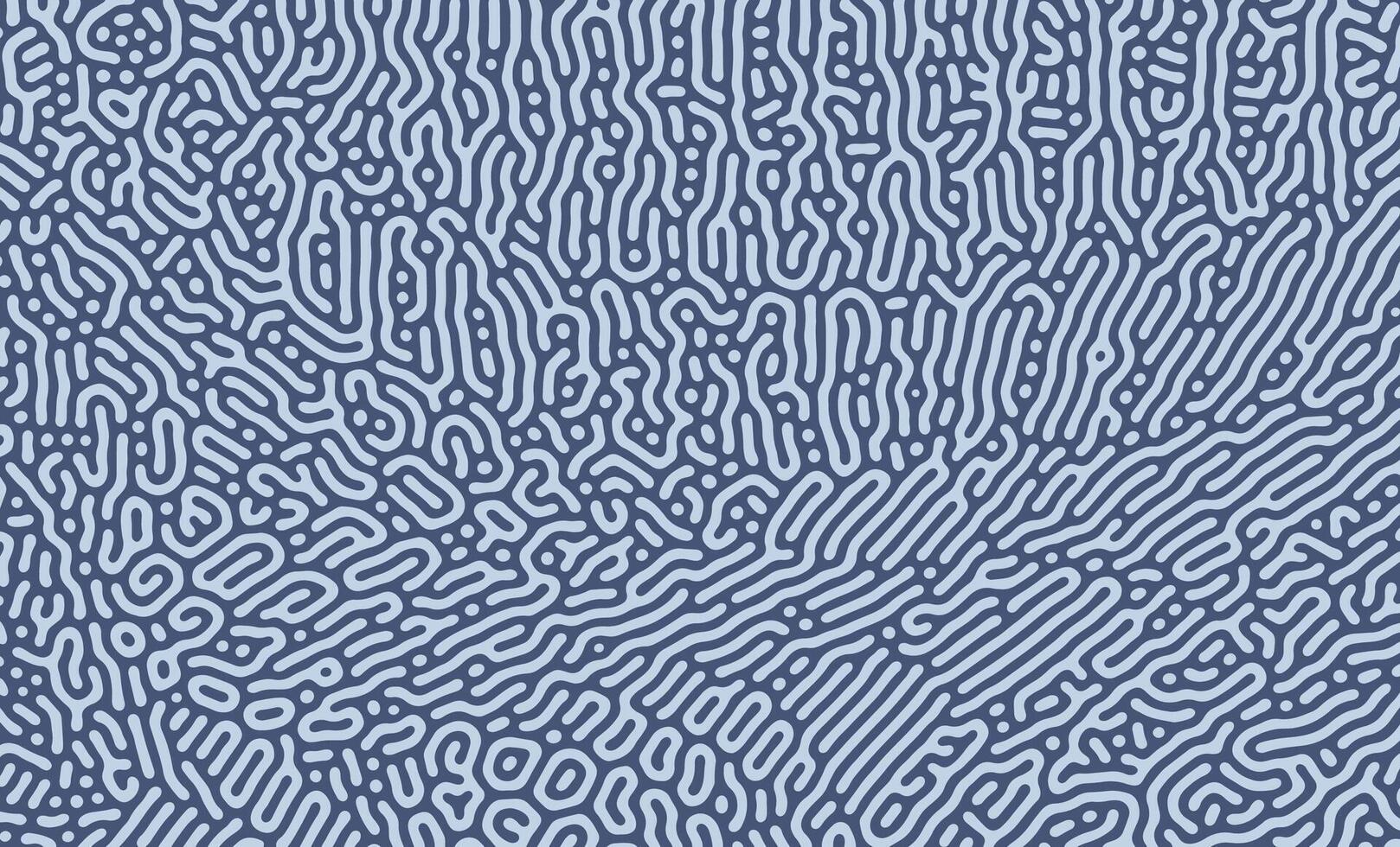 Blue Turing Pattern Background Wallpaper vector