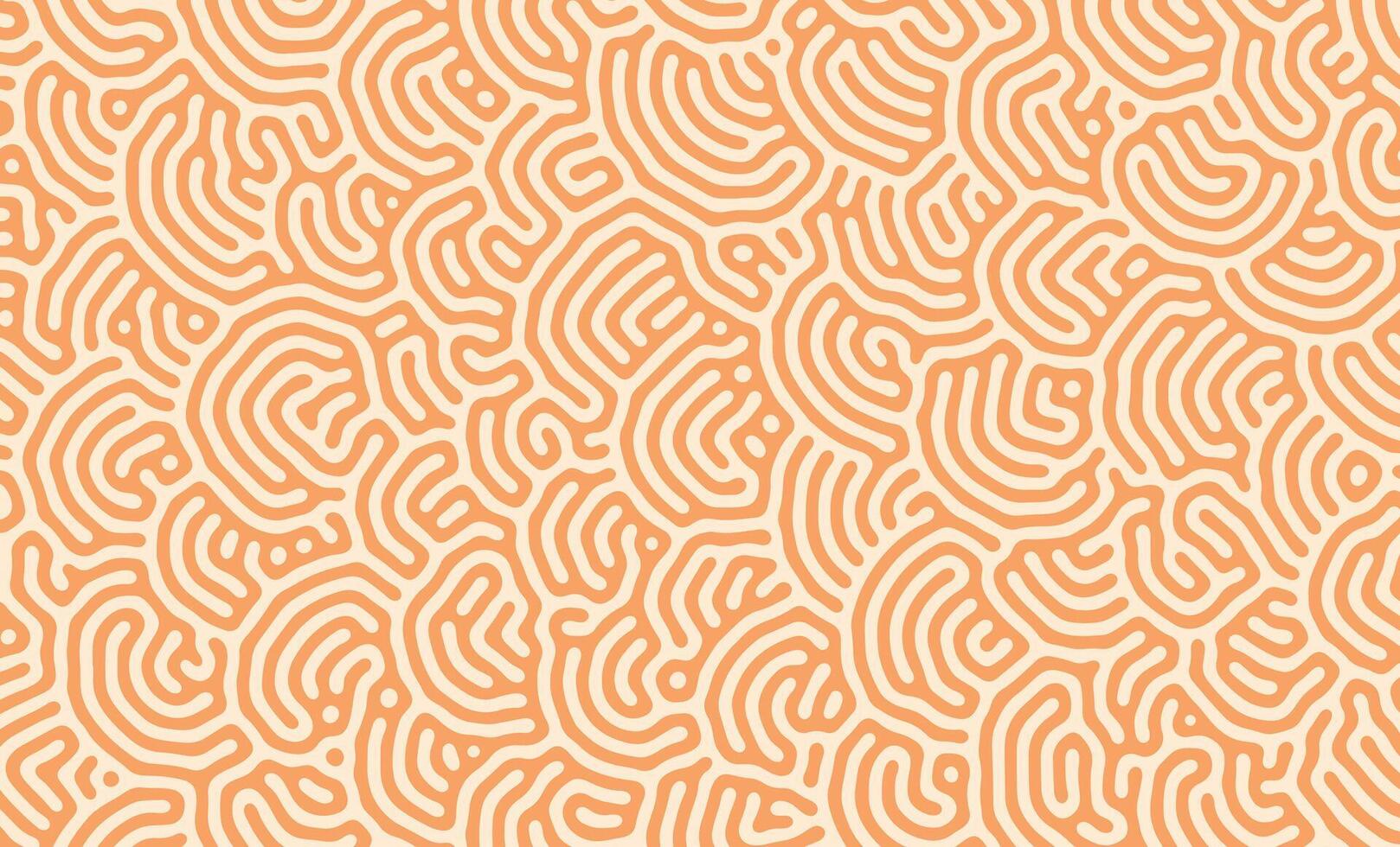 Simpe Orange Turing Pattern Background Wallpaper vector