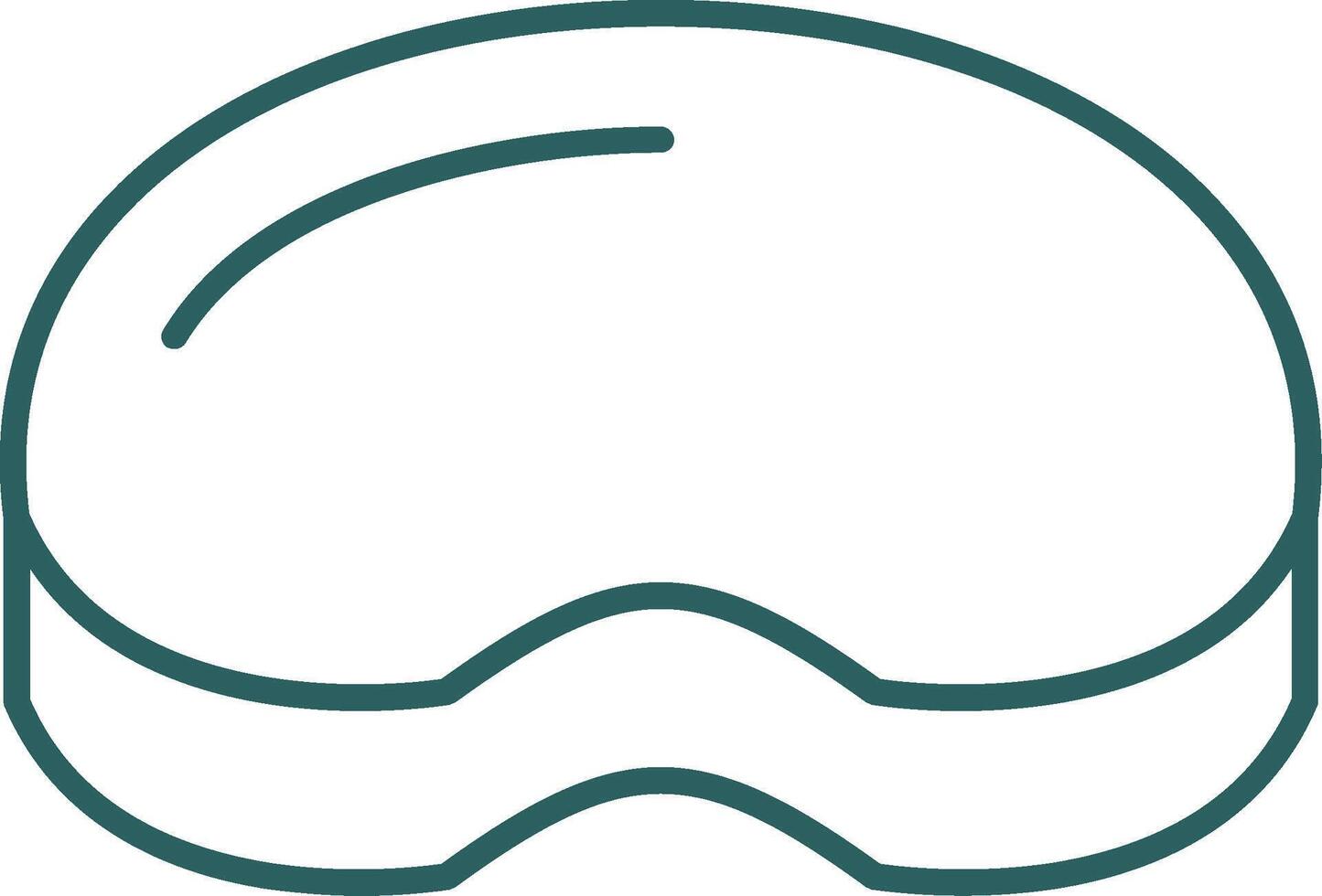 Steak Line Gradient Round Corner Icon vector