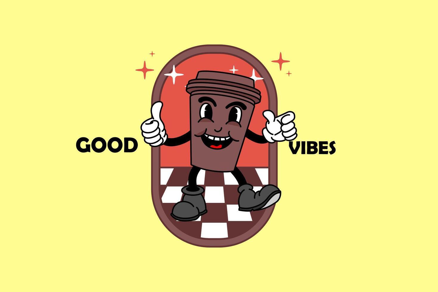 Classic Vintage Retro Cartoon vector