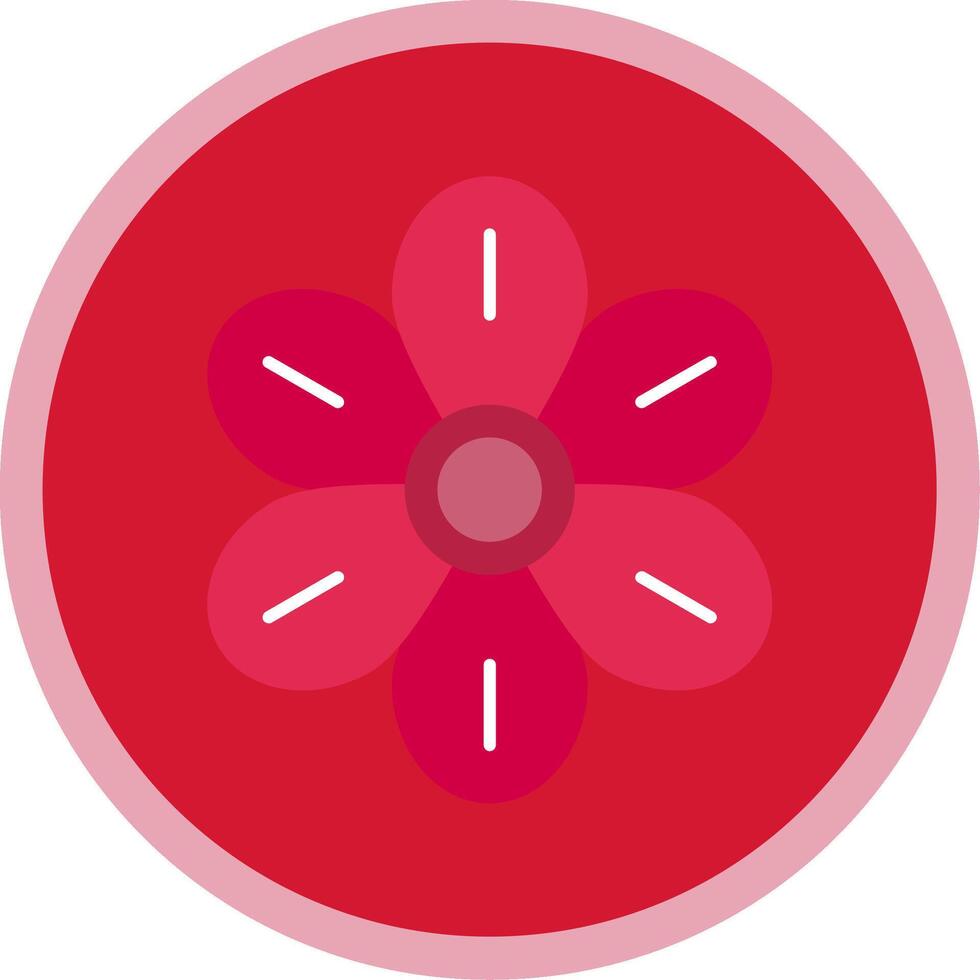 jacinto plano multi circulo icono vector