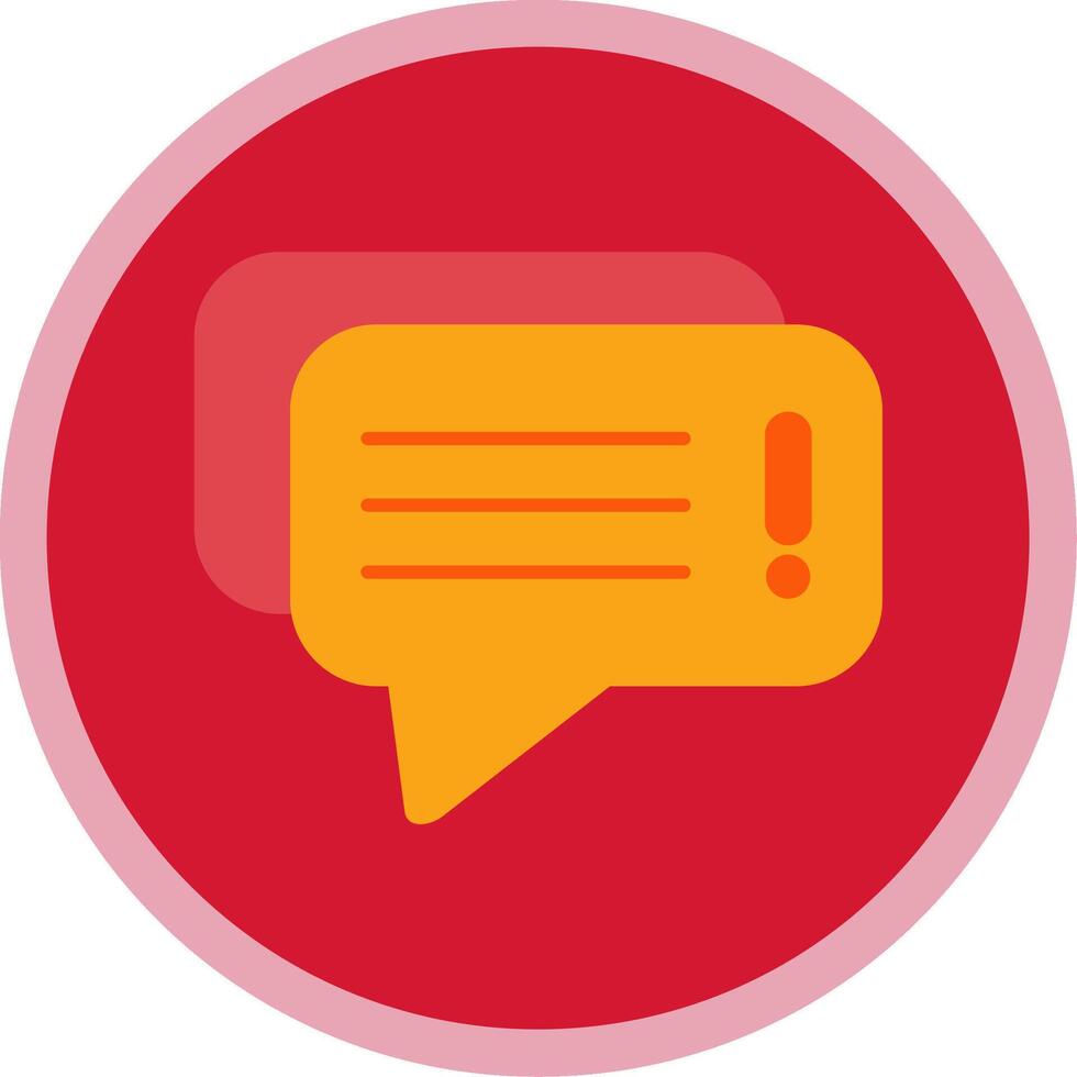 Error Message Flat Multi Circle Icon 42999387 Vector Art at Vecteezy
