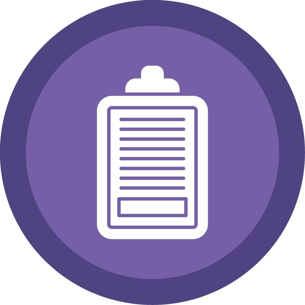 Task Glyph Multi Circle Icon vector