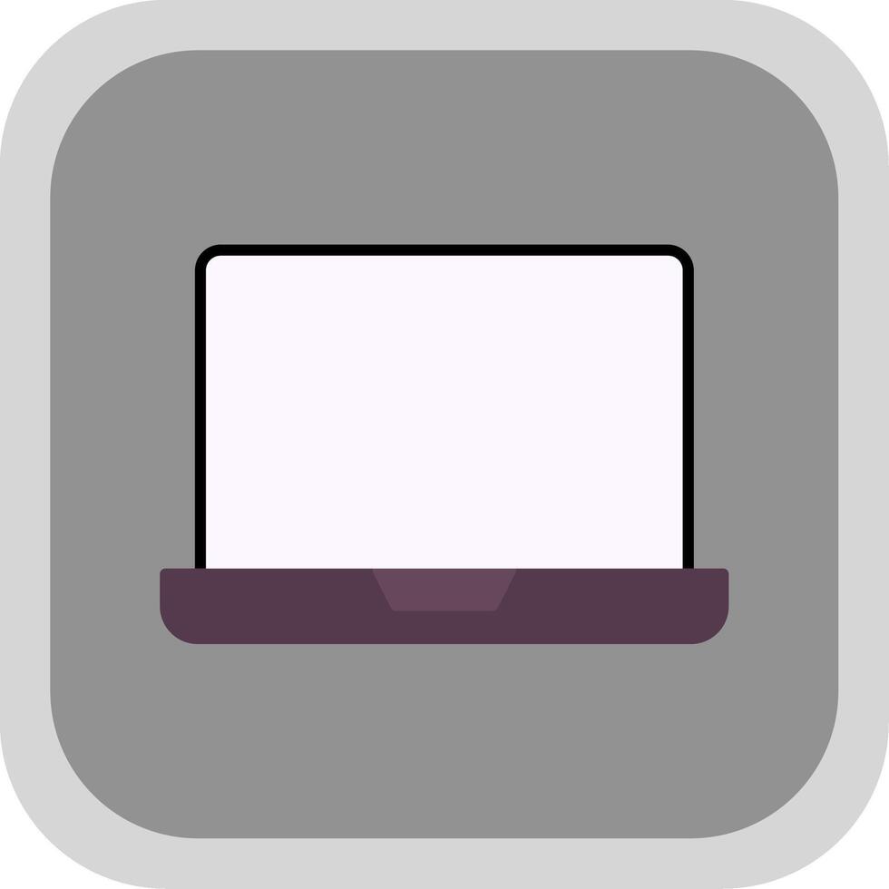 game Flat Round Corner Icon vector