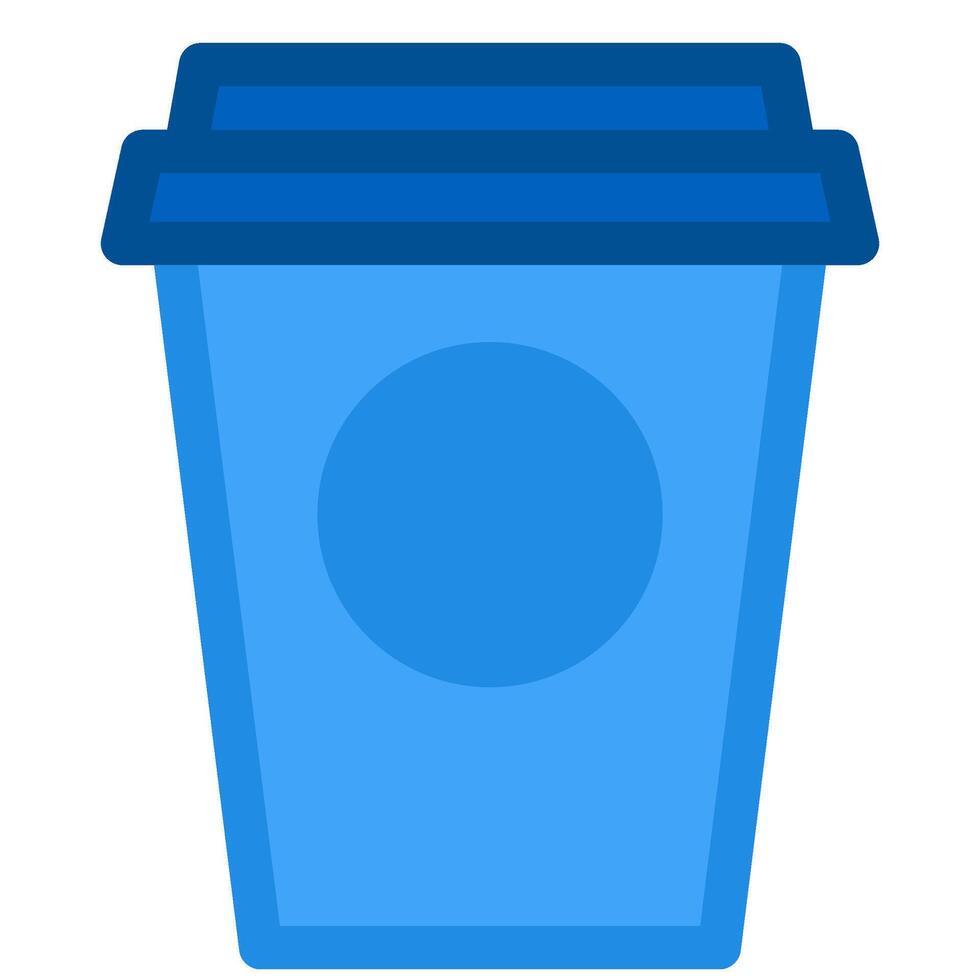 Beverage Plastic Container Icon Drink Paper Cup vector