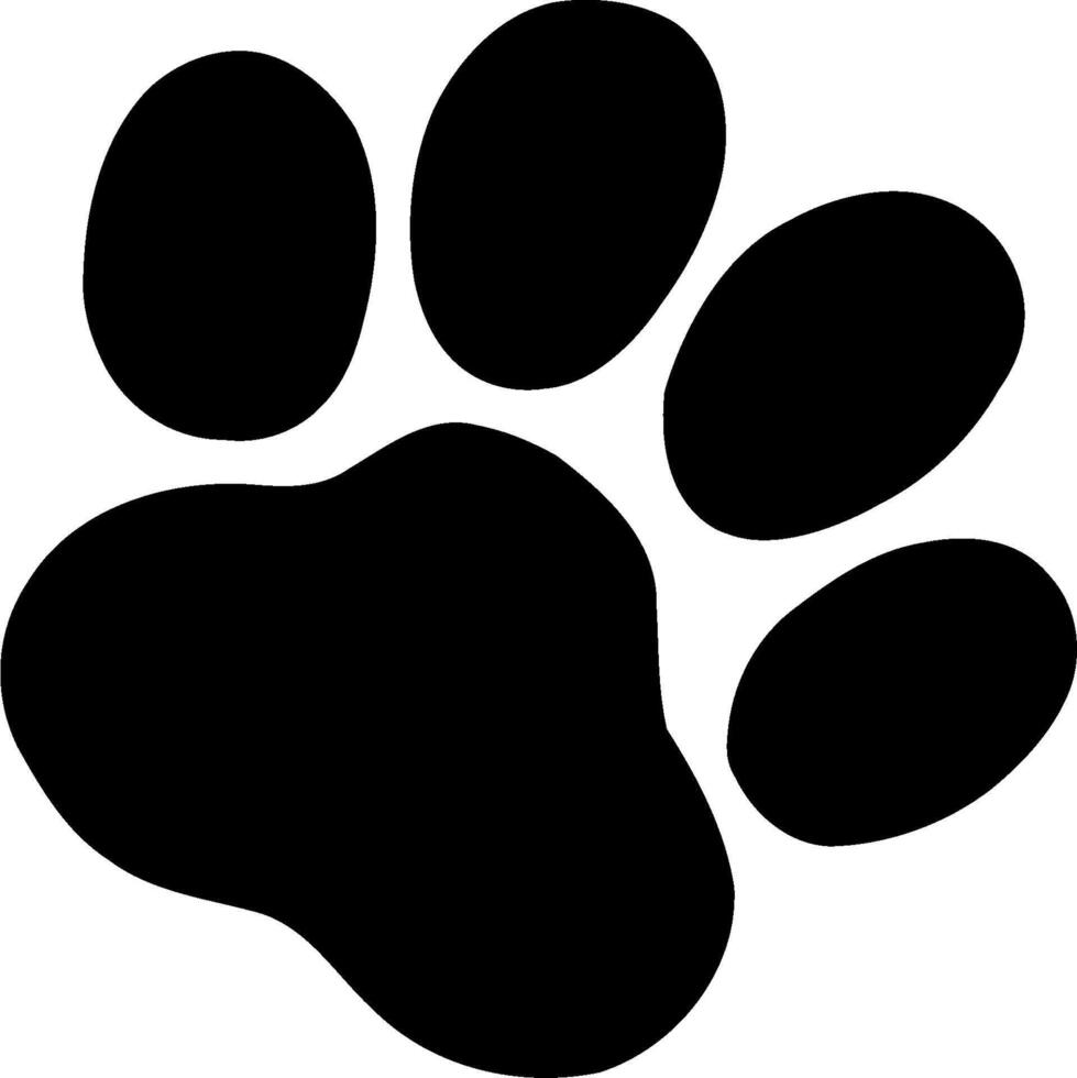 Pet Shop Black and white symbol vector