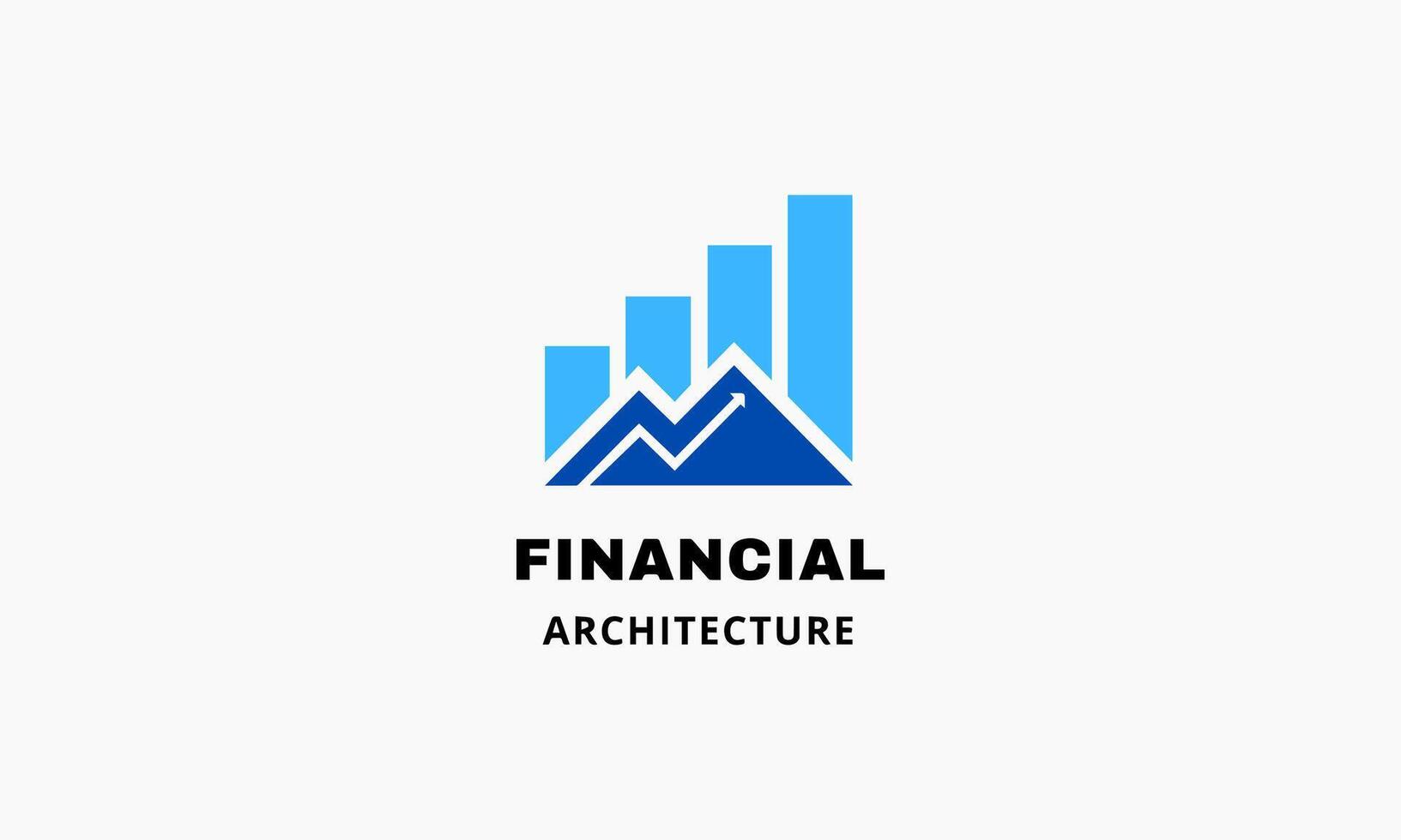 Financial Logo Design Template vector