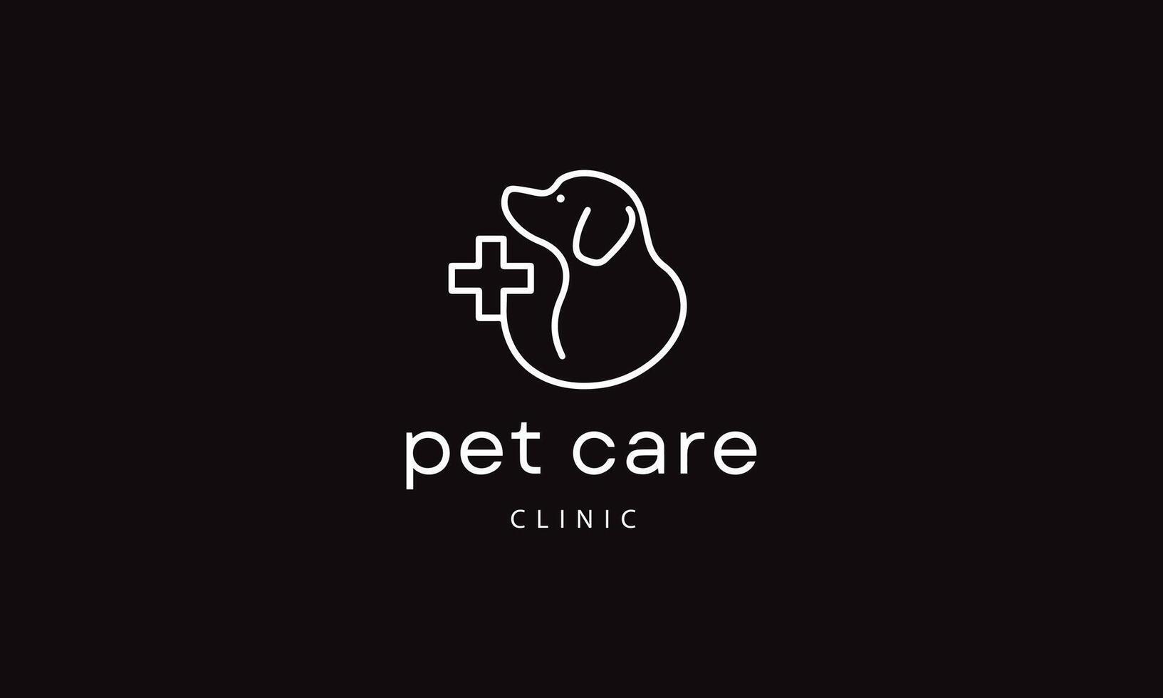 logo design combination of pet shapes with hands and leaves, pet care logo design vector