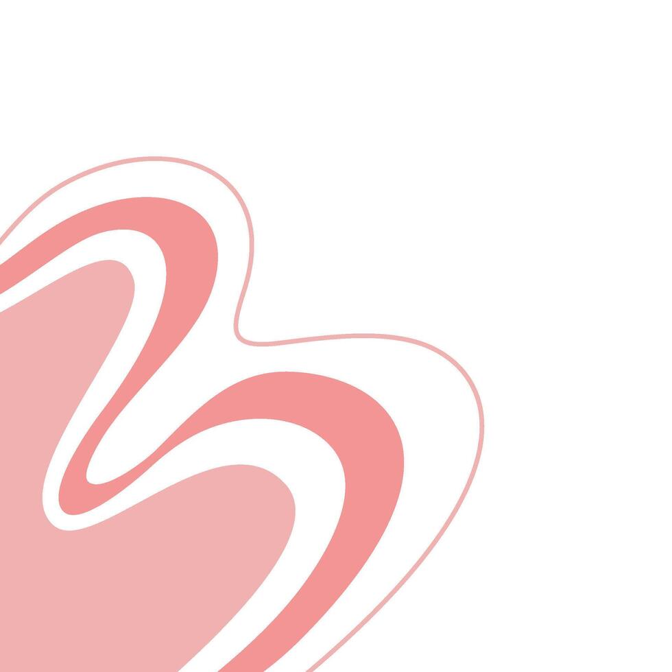 abstract wavy background. abstract pink background. soft pink fluid background. pink wavy background with lines. soft liquid wave. cute wavy shape element. vector