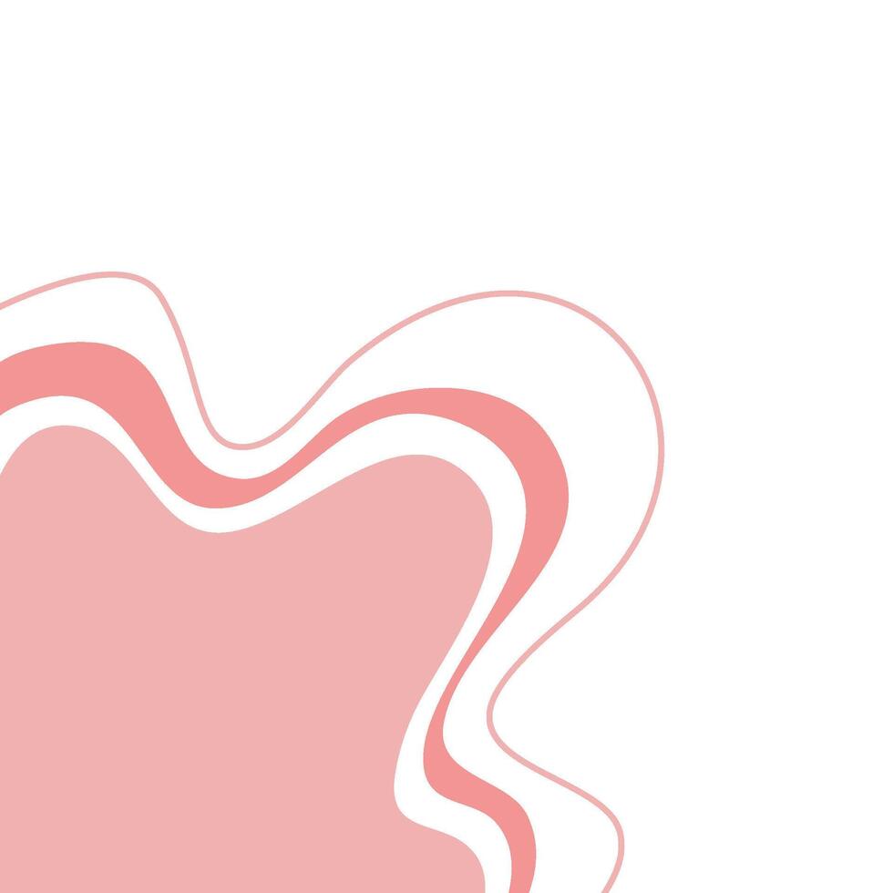 resumen ondulado antecedentes. resumen rosado antecedentes. suave rosado fluido antecedentes. rosado ondulado antecedentes con líneas. suave líquido ola. linda ondulado forma elemento. vector