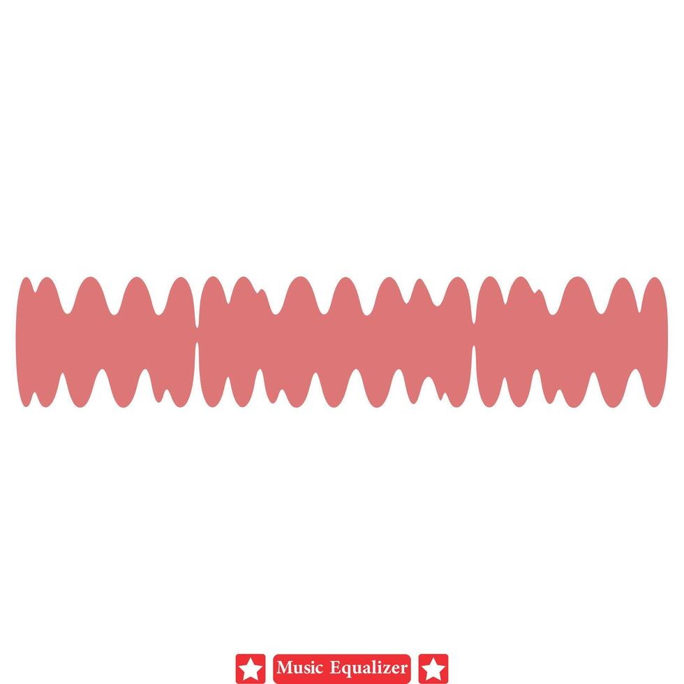 Music Equalizer Bars Collection Dynamic Audio Visuals vector