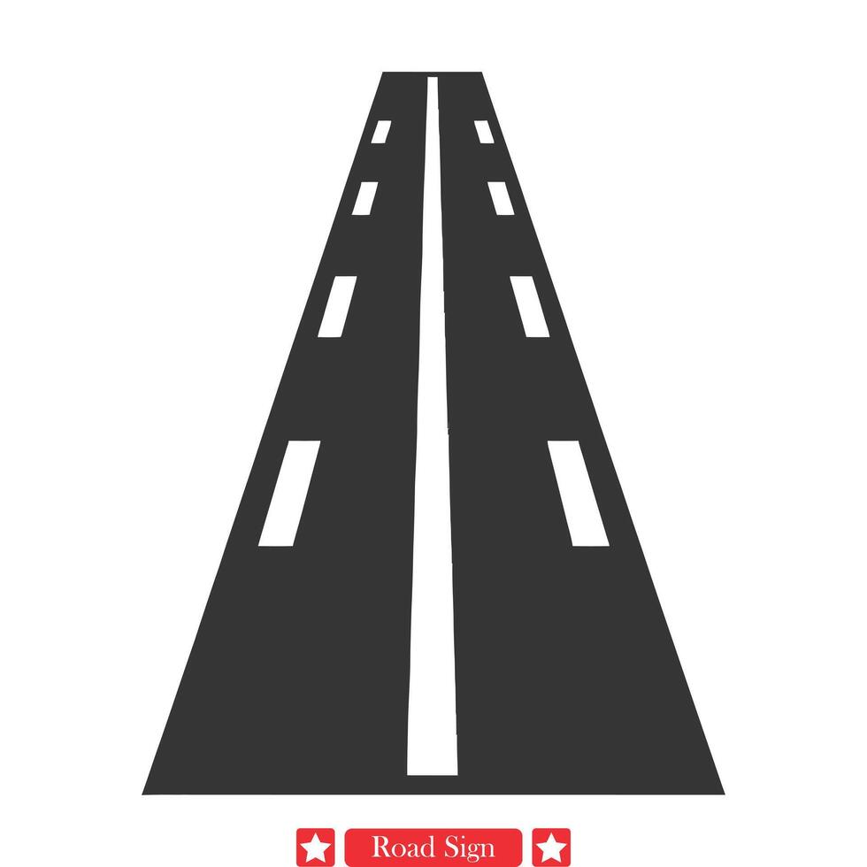 Street Navigation Solutions Dynamic Road Sign Set vector