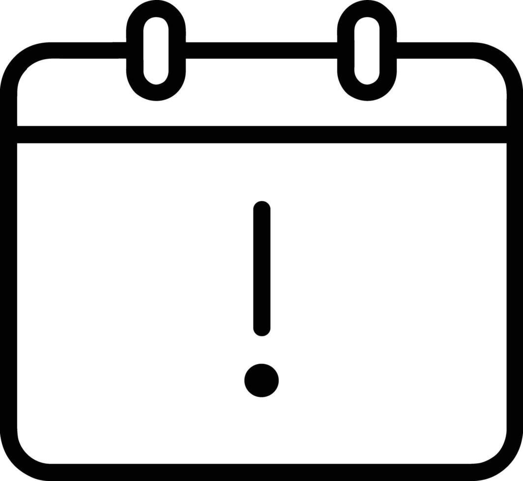 Calendar Icon for schedule reminder symbol image on the white background vector