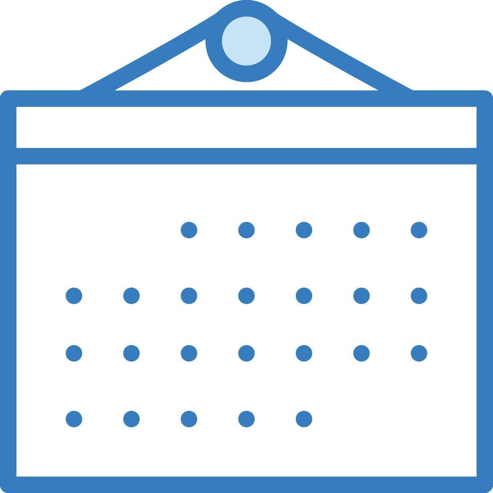 Calendar Icon for schedule reminder symbol image on the white background vector