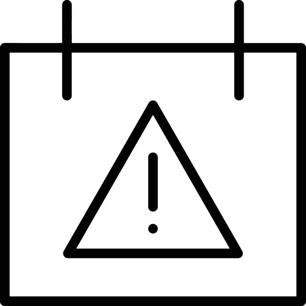 Calendar Icon for schedule reminder symbol image on the white background vector