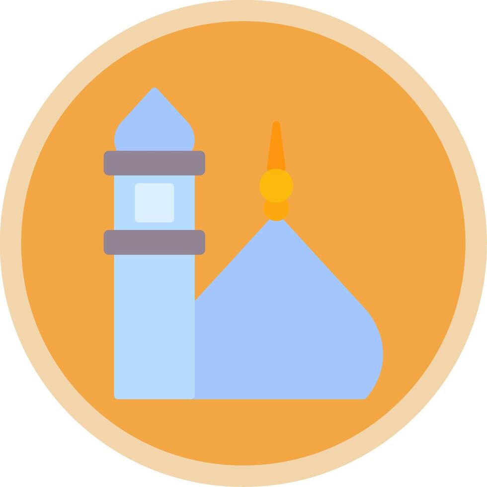 Medina Sherif Flat Multi Circle Icon vector