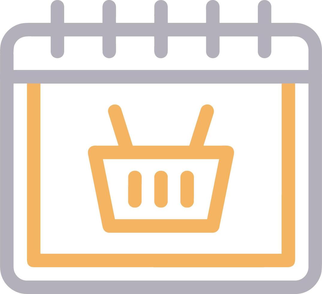 Calendar Icon for schedule reminder symbol image on the white background vector