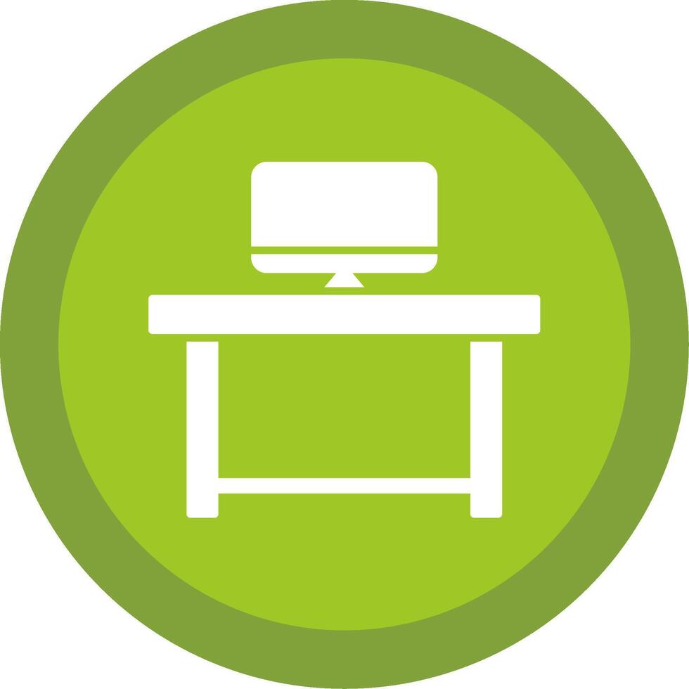 Workspace Glyph Multi Circle Icon vector