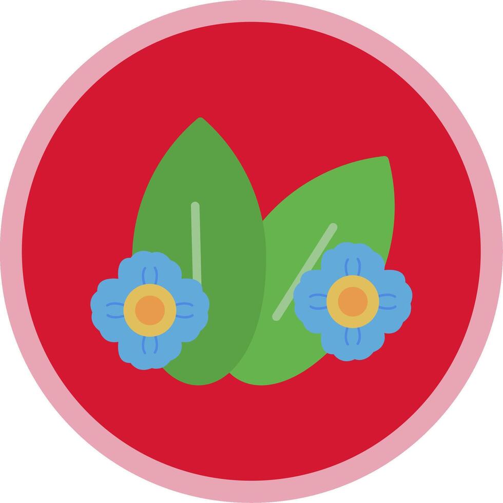 Spurge Flat Multi Circle Icon vector