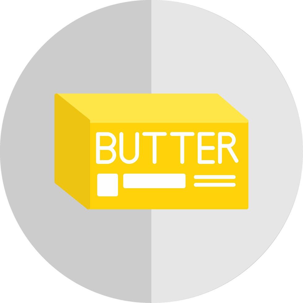 Butter Flat Scale Icon vector