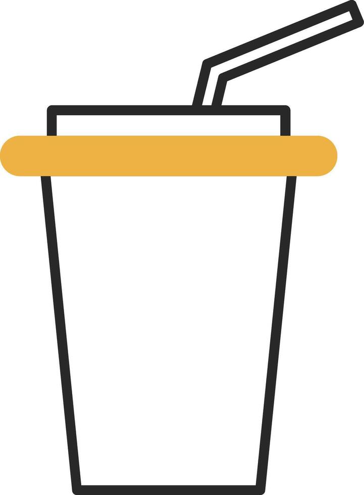 Drinks Skined Filled Icon vector
