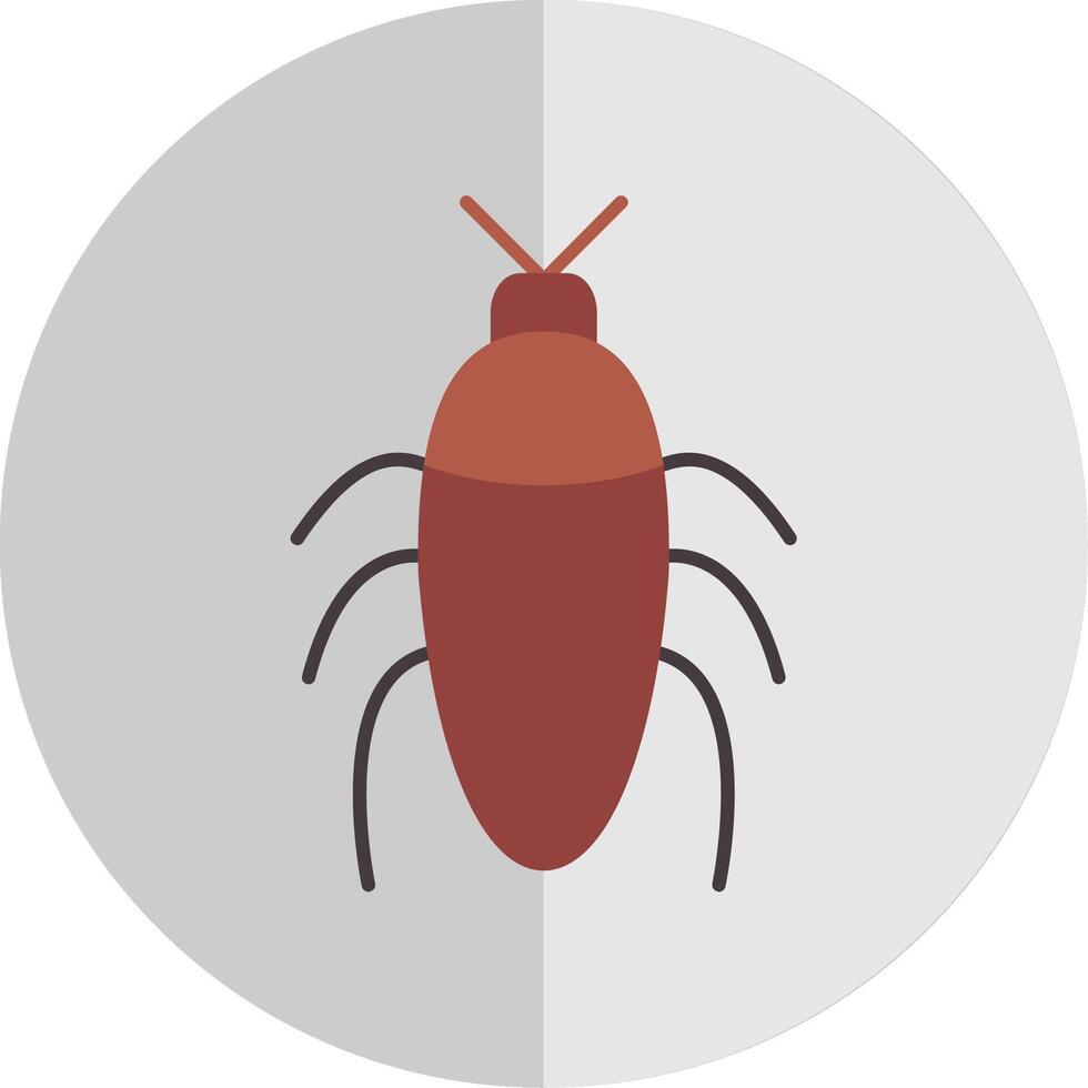Insect Flat Scale Icon vector