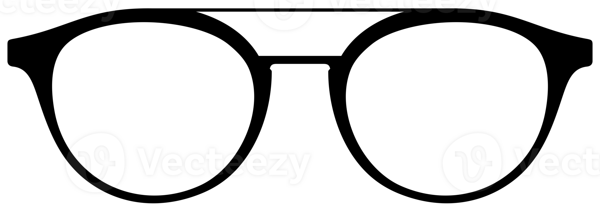 Eye Glasses Silhouette, Side View, Flat Style, can use for Pictogram, Logo Gram, Apps, Art Illustration, Template for Avatar Profile Image, Website, or Graphic Design Element png