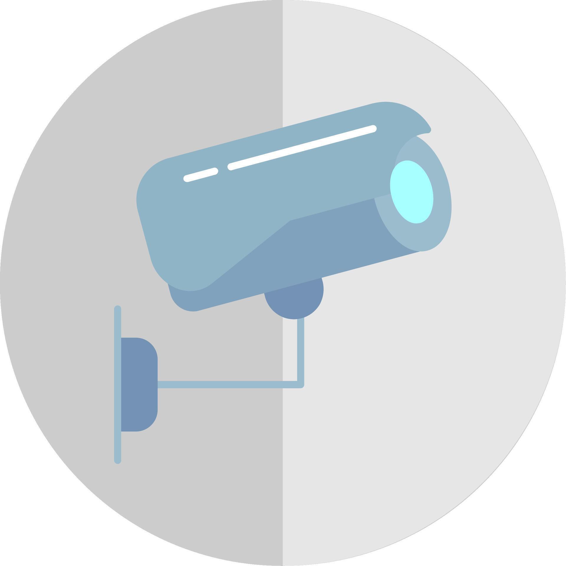 Security Camera Flat Scale Icon 43009334 Vector Art at Vecteezy